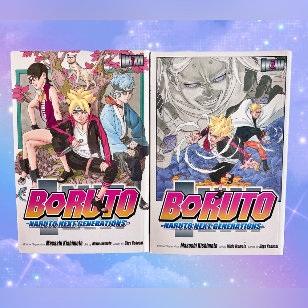 Boruto: Naruto Next Generations Manga Volumes 1 - 2